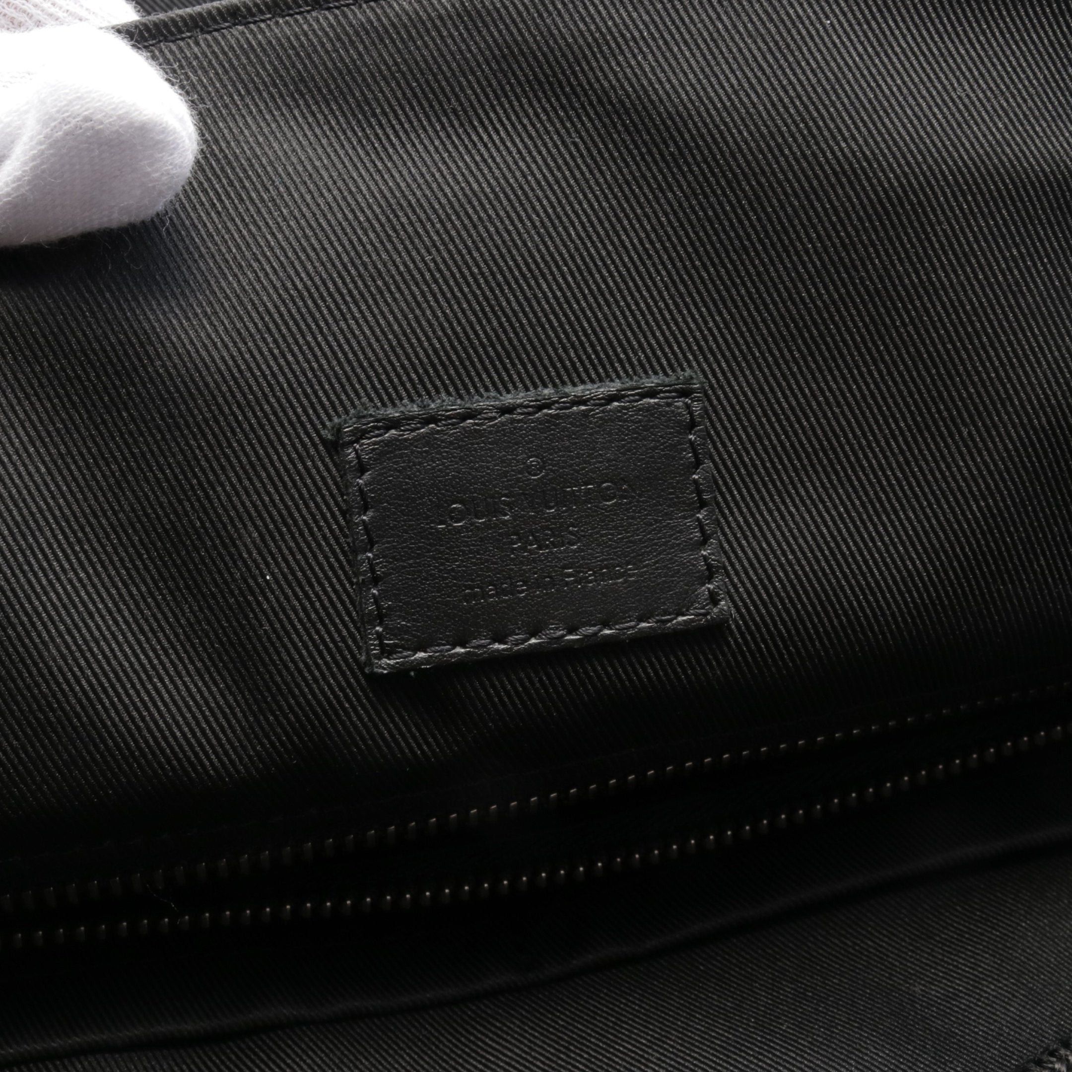 Louis Vuitton Louis Vuitton Christopher Pm Monogram Eclipse Reverse Backpack Rucksack Leather Gray Black Size ONE SIZE - 4 Thumbnail