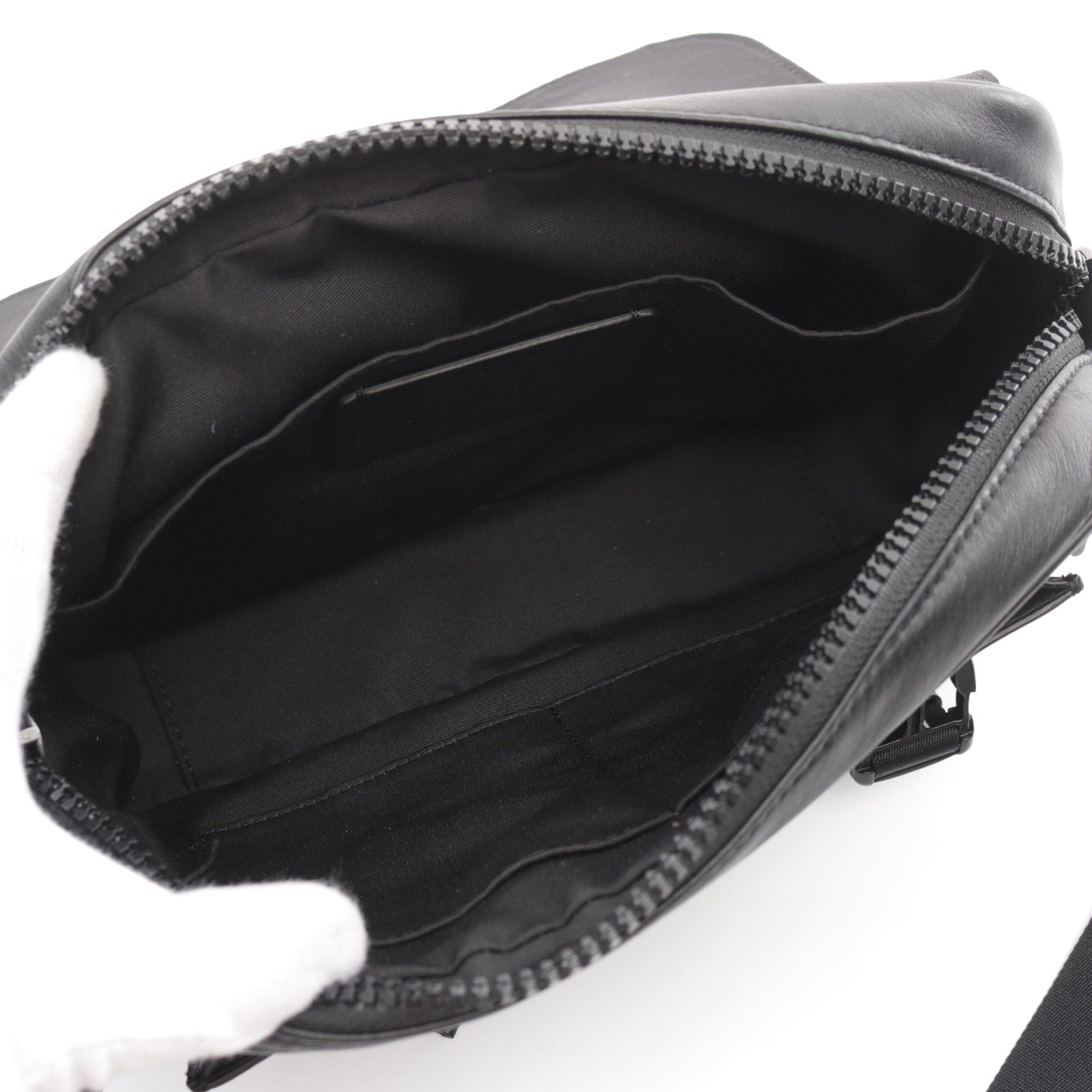 Coach Coach Truck Crossbody Shoulder Bag Leather Black Size ONE SIZE - 3 Thumbnail