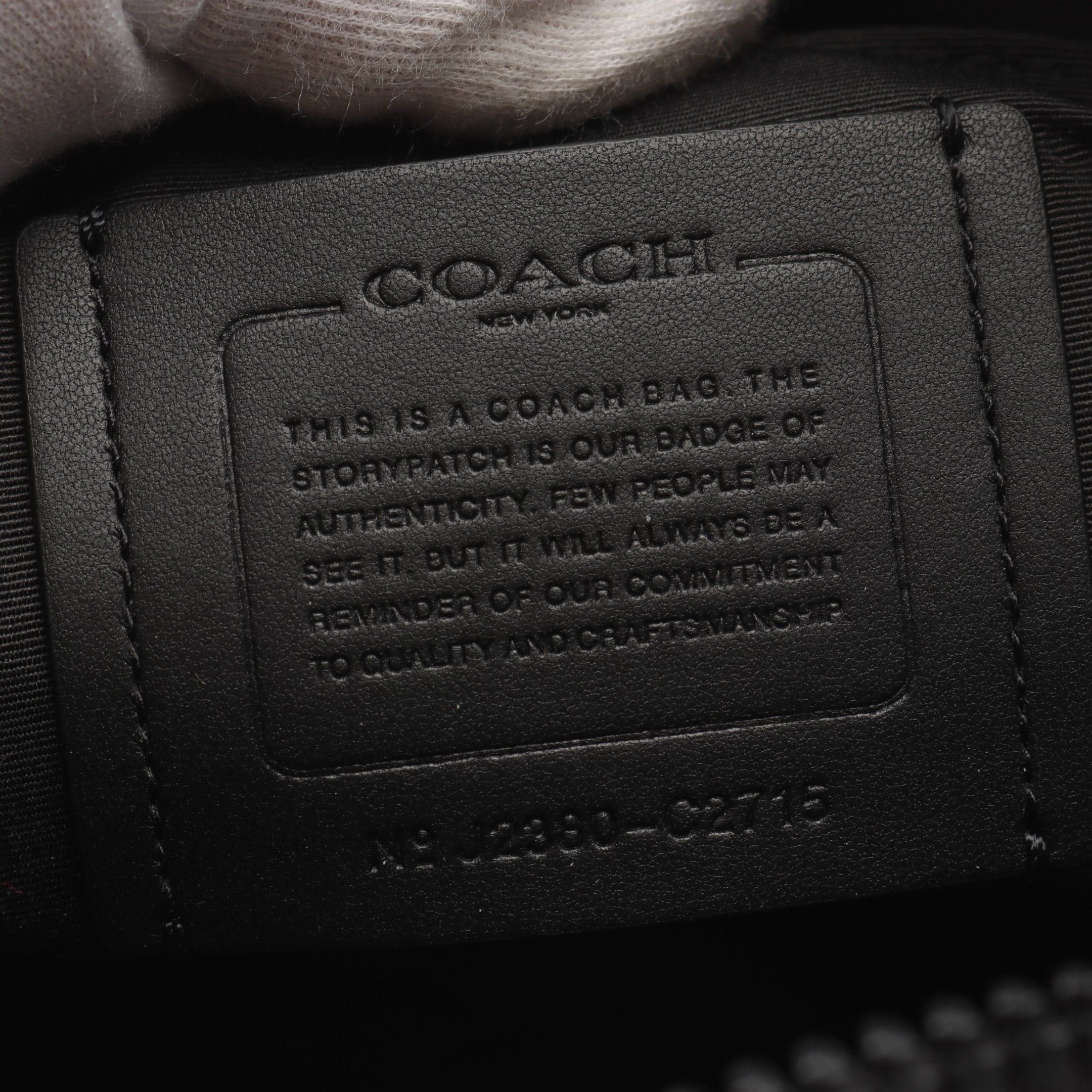 Coach Coach Truck Crossbody Shoulder Bag Leather Black Size ONE SIZE - 4 Thumbnail