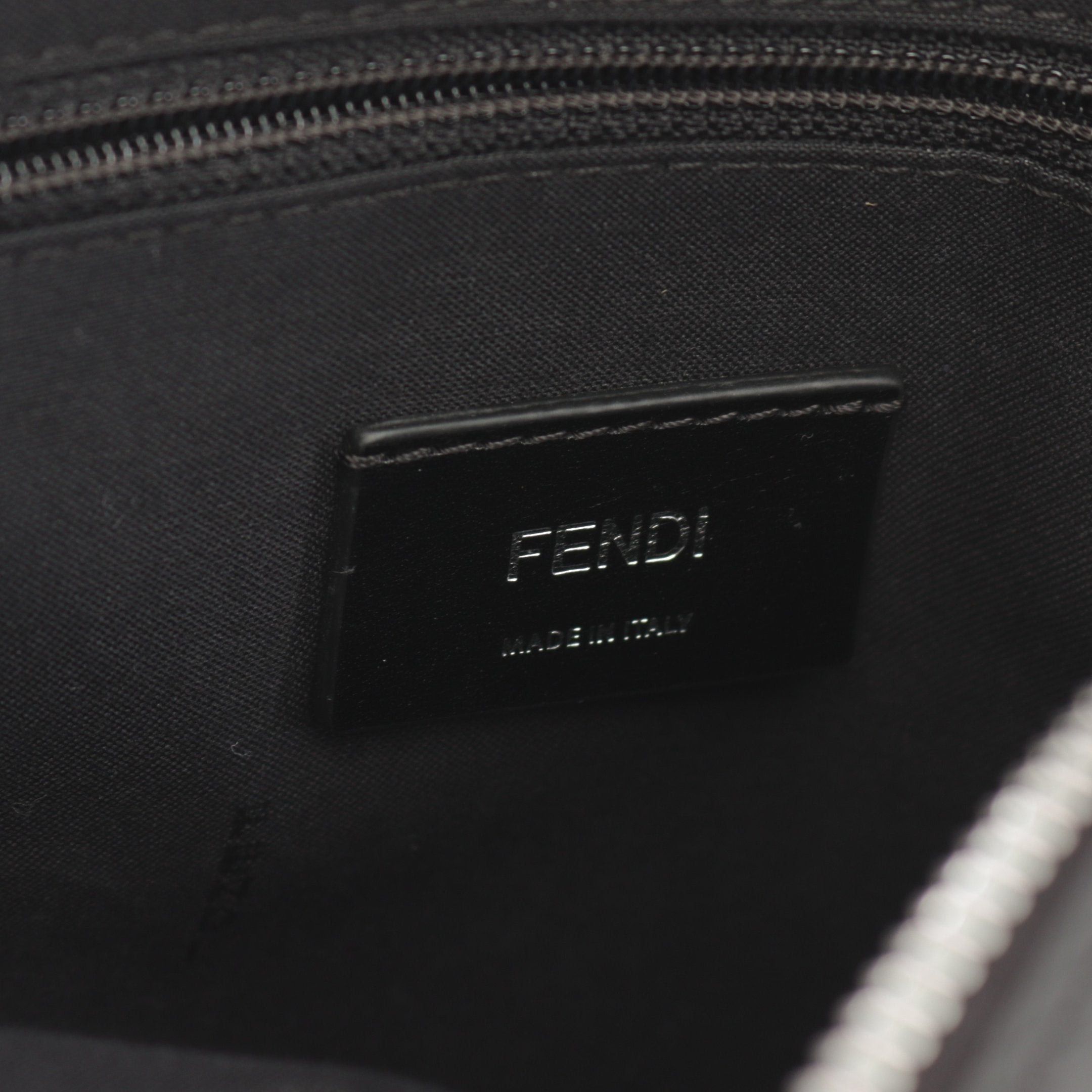 Fendi Fendi Zucca Body Bag Leather Black Brown Red Size ONE SIZE - 4 Thumbnail