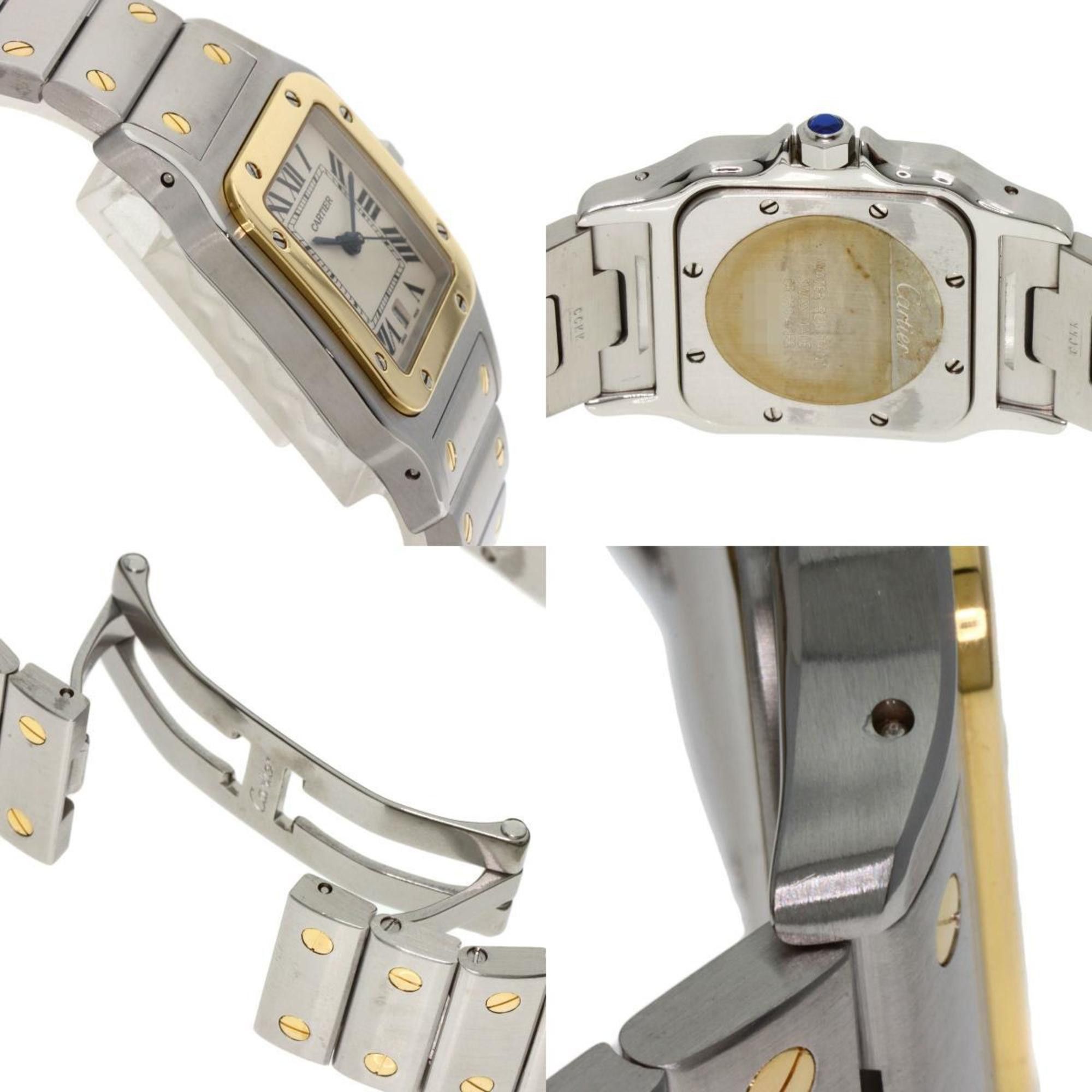 Cartier Cartier W20011C4 Santos Galbe LM Watch Stainless Steel SSxK18YG Men's CARTIER Size ONE SIZE - 6 Thumbnail