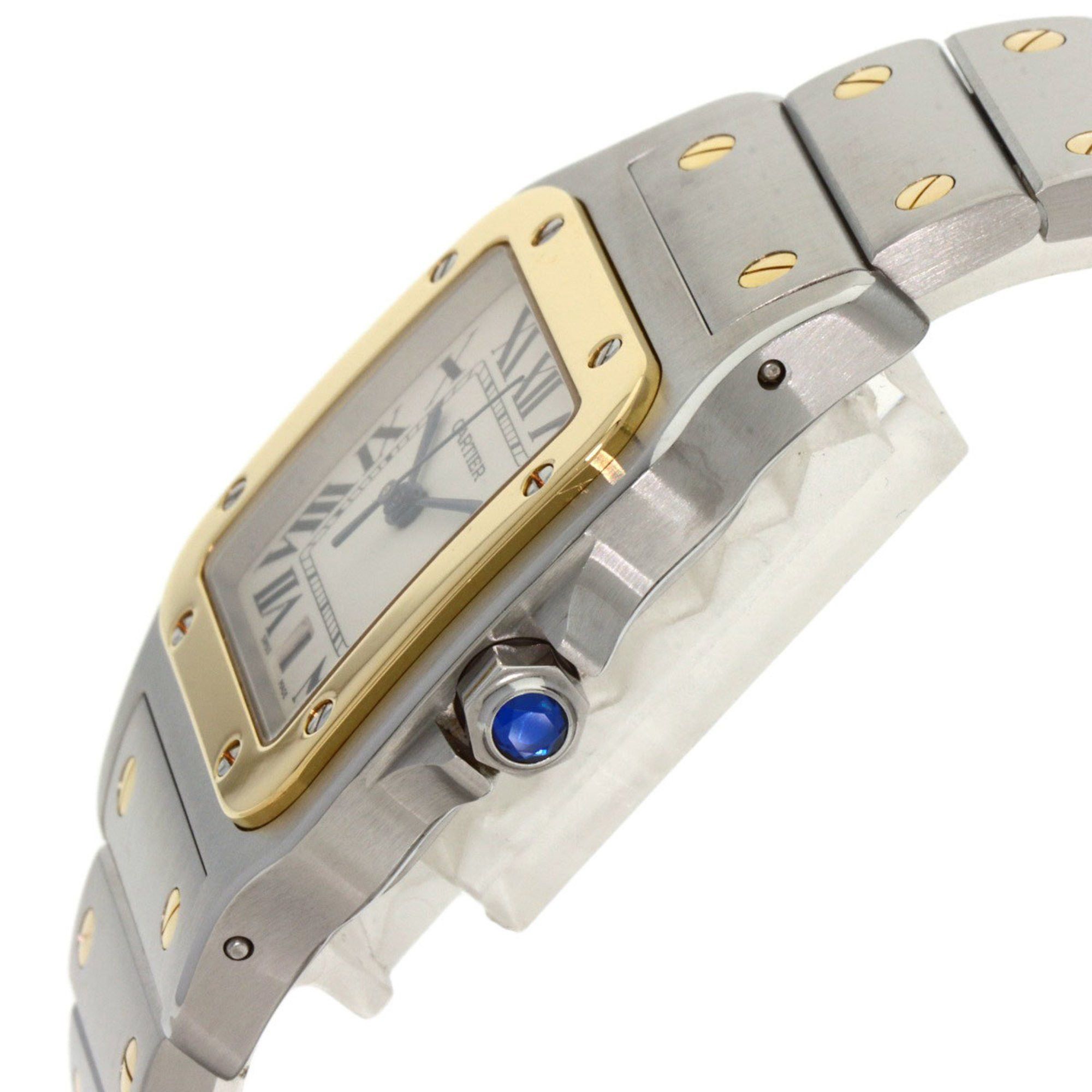 Cartier Cartier W20011C4 Santos Galbe LM Watch Stainless Steel SSxK18YG Men's CARTIER Size ONE SIZE - 5 Thumbnail