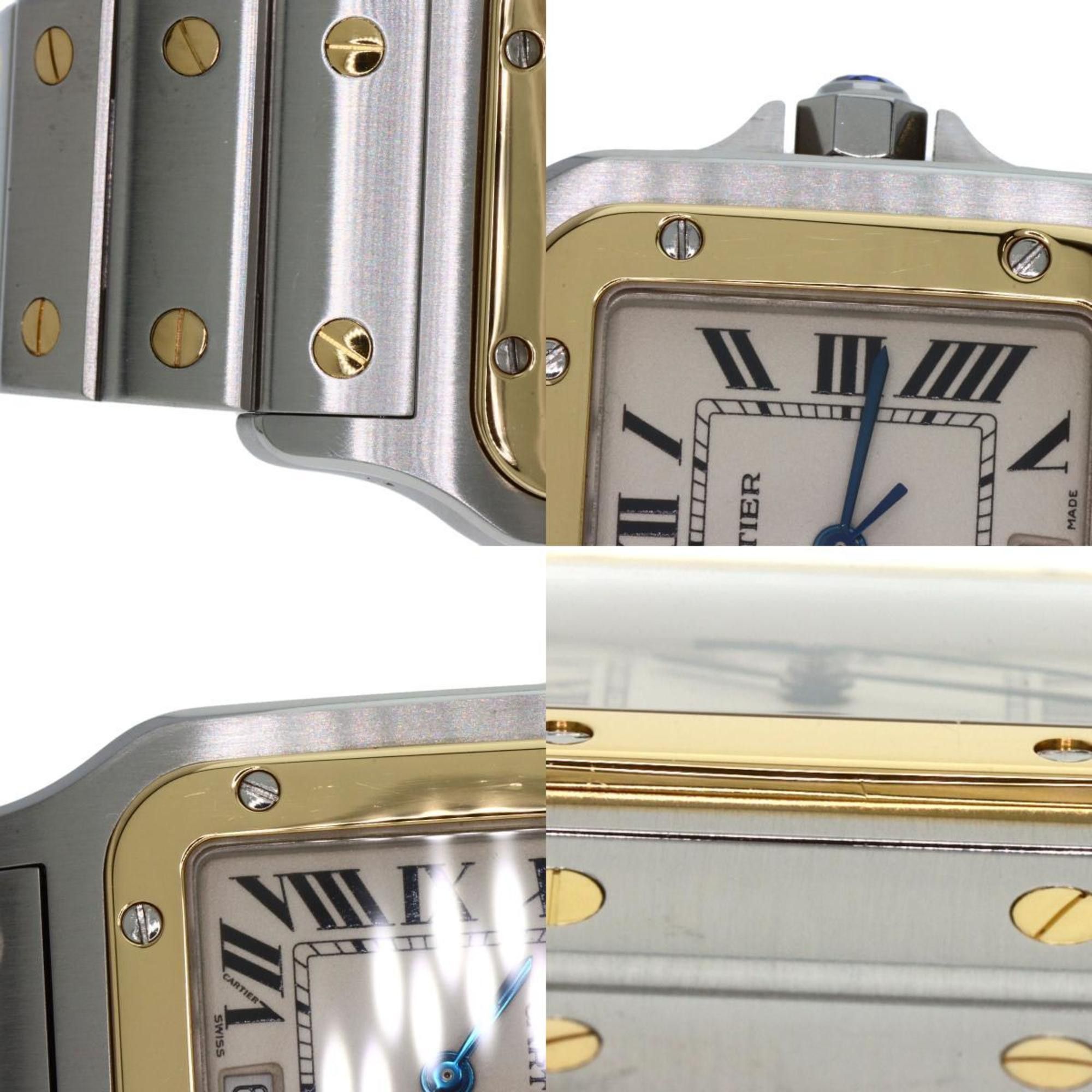 Cartier Cartier W20011C4 Santos Galbe LM Watch Stainless Steel SSxK18YG Men's CARTIER Size ONE SIZE - 8 Thumbnail