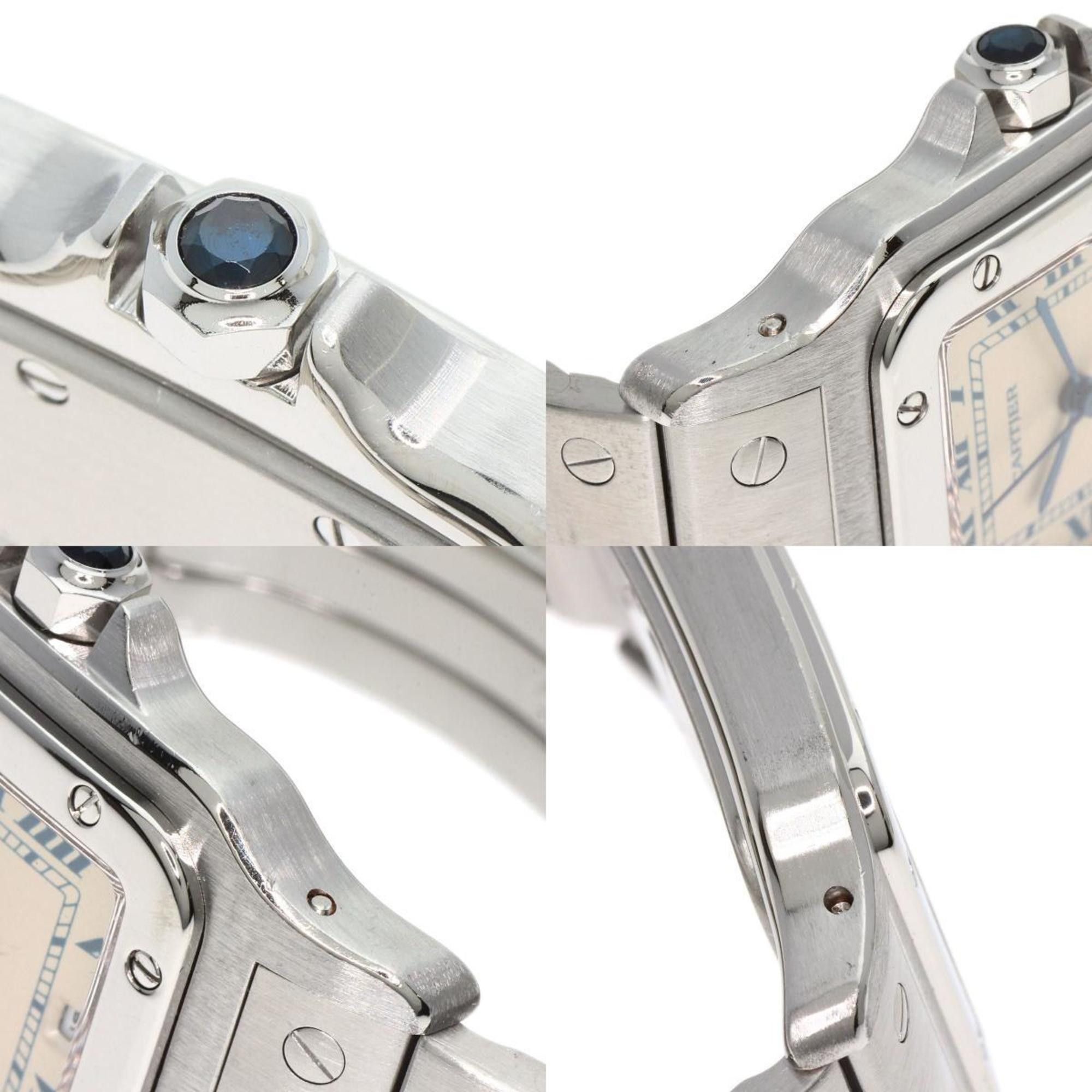 Cartier Cartier W20018D6 Santos Galbe LM Watch Stainless Steel SS Men's CARTIER Size ONE SIZE - 6 Thumbnail