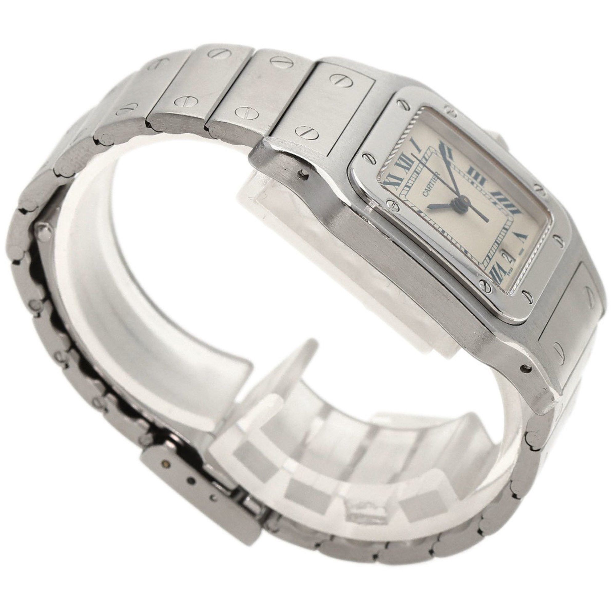 Cartier Cartier W20018D6 Santos Galbe LM Watch Stainless Steel SS Men's CARTIER Size ONE SIZE - 2 Thumbnail