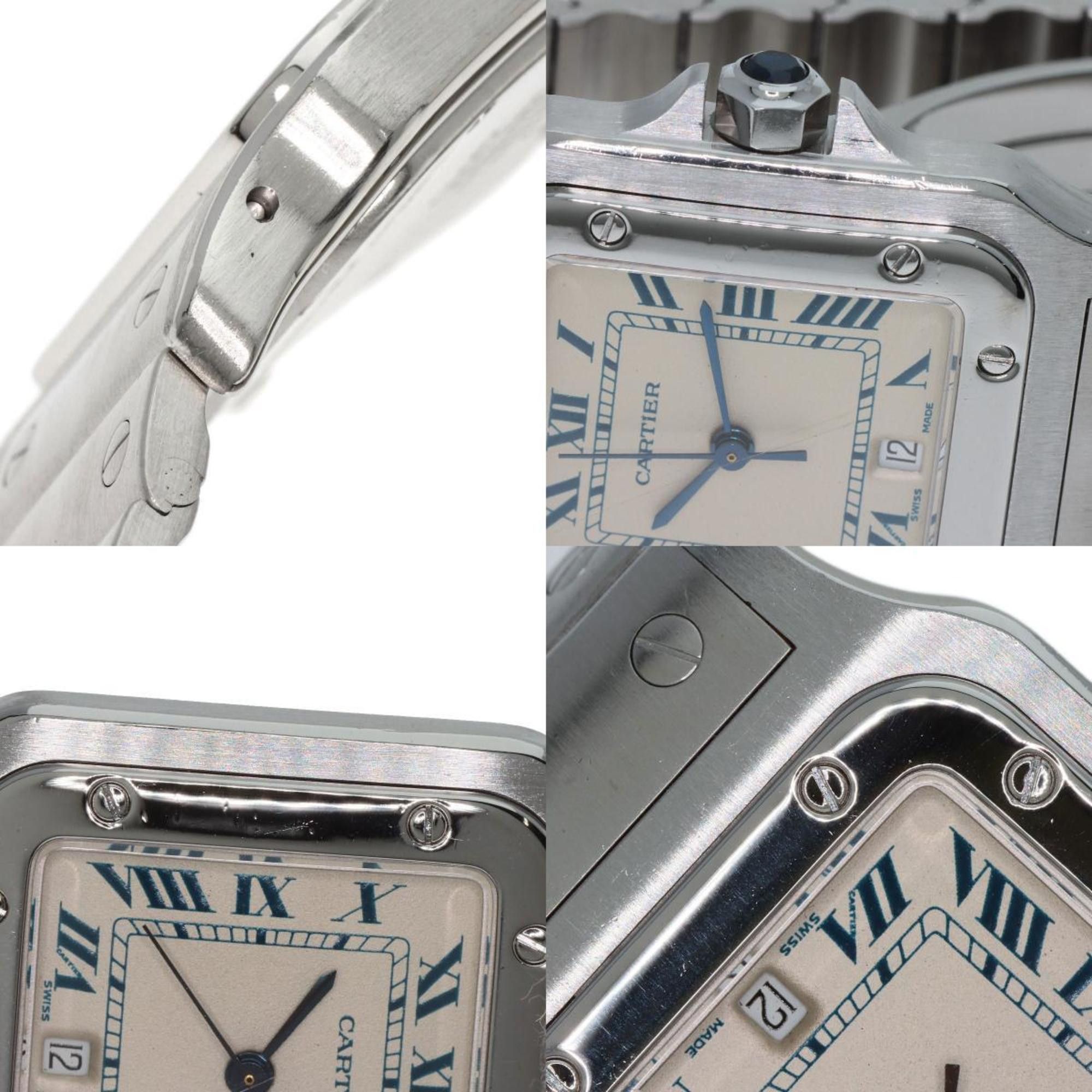 Cartier Cartier W20018D6 Santos Galbe LM Watch Stainless Steel SS Men's CARTIER Size ONE SIZE - 7 Thumbnail