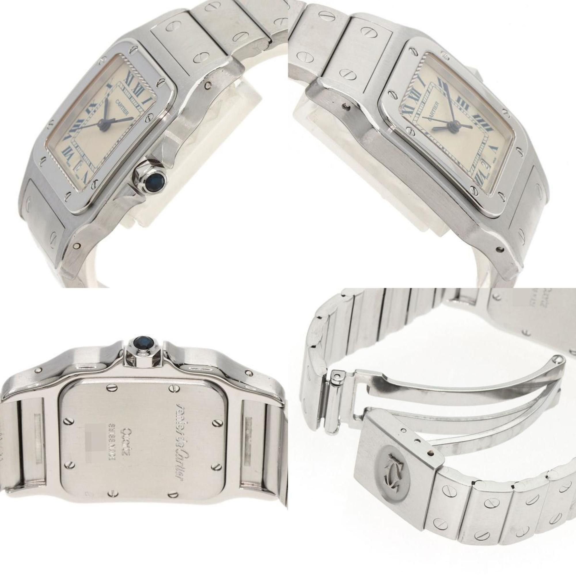 Cartier Cartier W20018D6 Santos Galbe LM Watch Stainless Steel SS Men's CARTIER Size ONE SIZE - 5 Thumbnail
