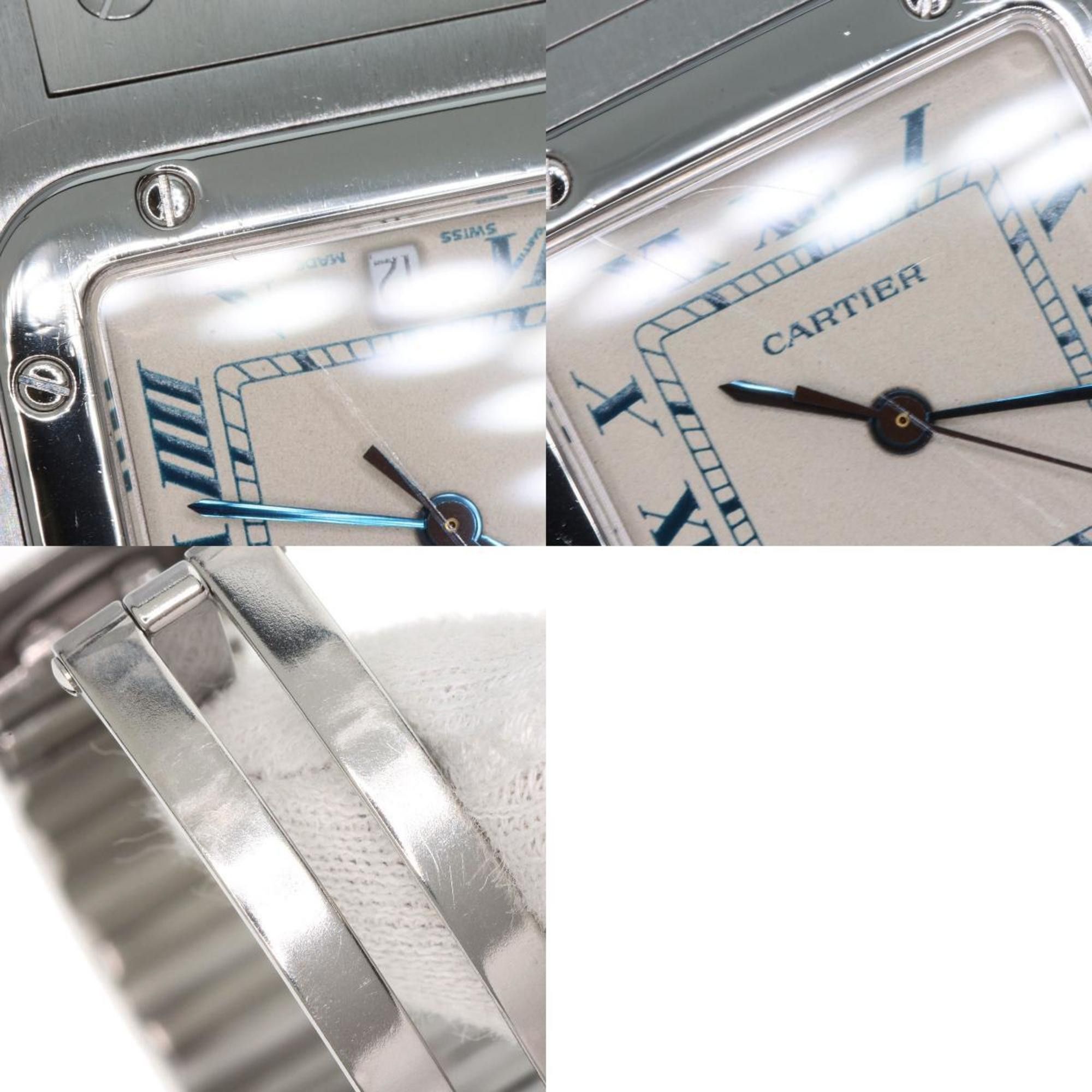 Cartier Cartier W20018D6 Santos Galbe LM Watch Stainless Steel SS Men's CARTIER Size ONE SIZE - 10 Thumbnail