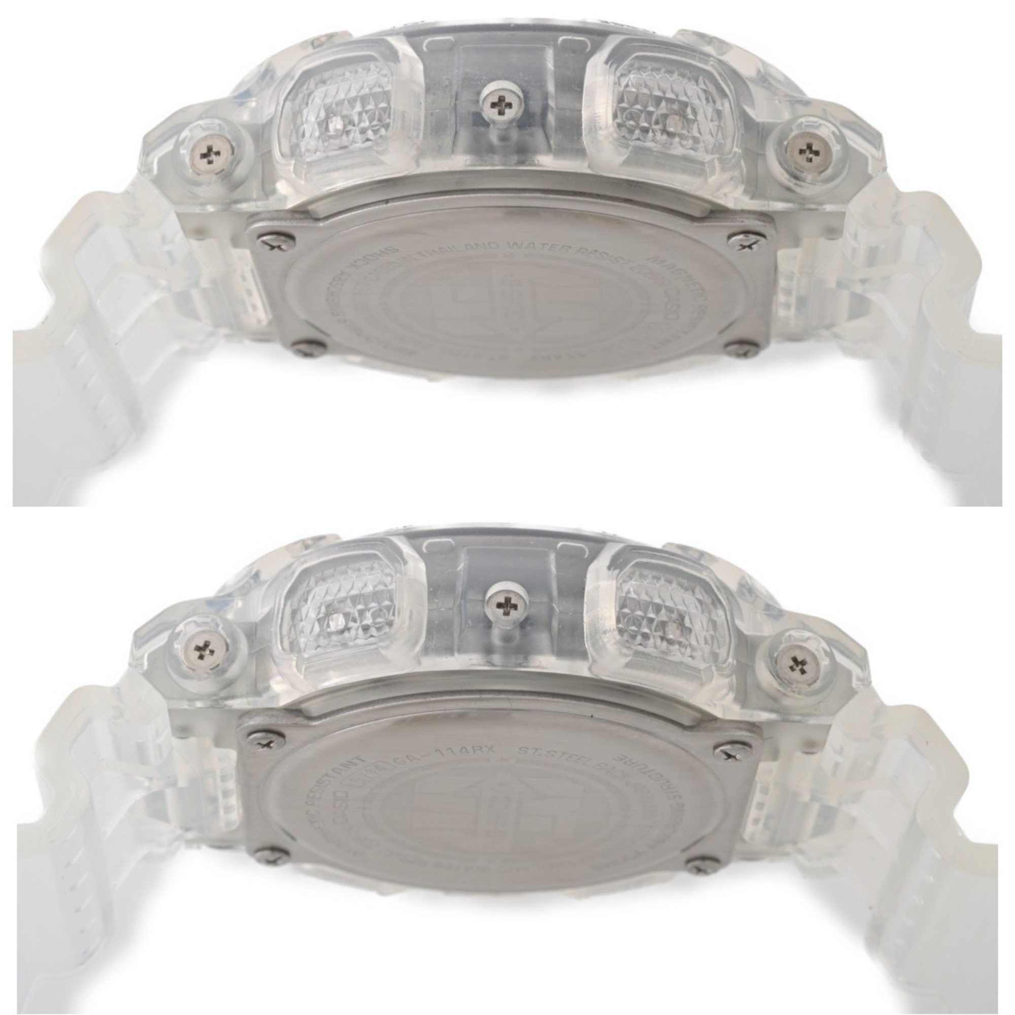Casio CASIO G-SHOCK 40th Anniversary Model GA-114RX-7AJF Clear Quartz A-156980 Size ONE SIZE - 5 Thumbnail