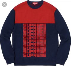 Supreme Repeat Sweater | Grailed