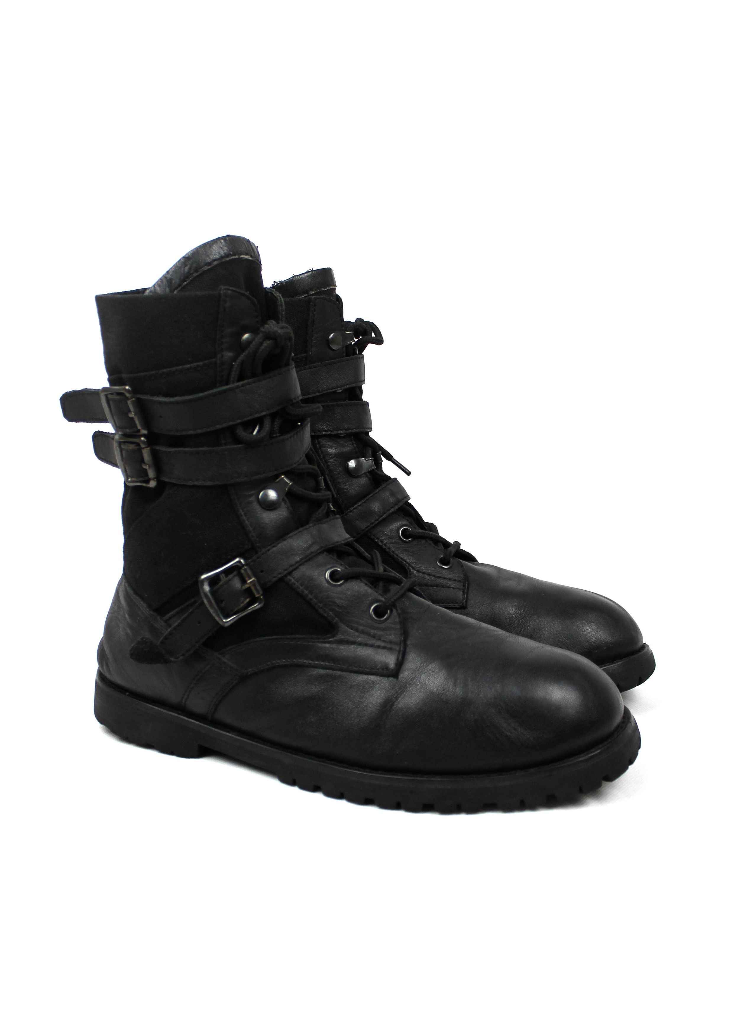 Number (N)ine S/S 2006 ''Welcome To The Shadow'' Combat Boots