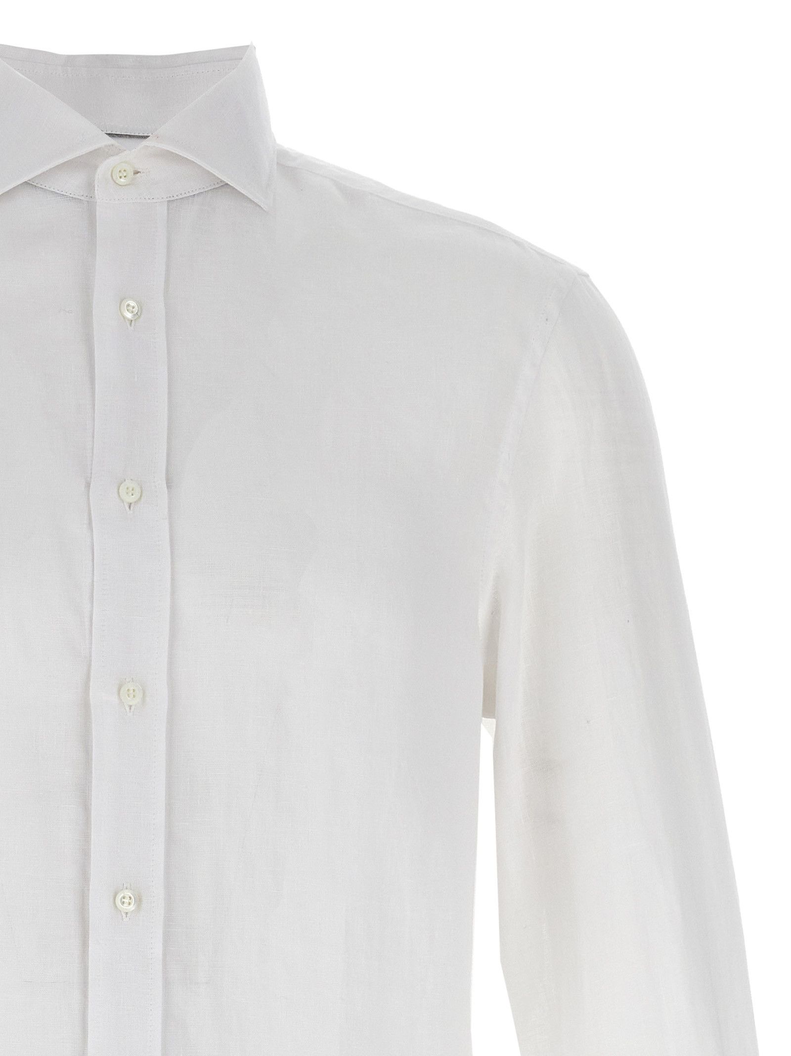 Brunello Cucinelli Linen Shirt Size US XL / EU 56 / 4 - 3 Thumbnail