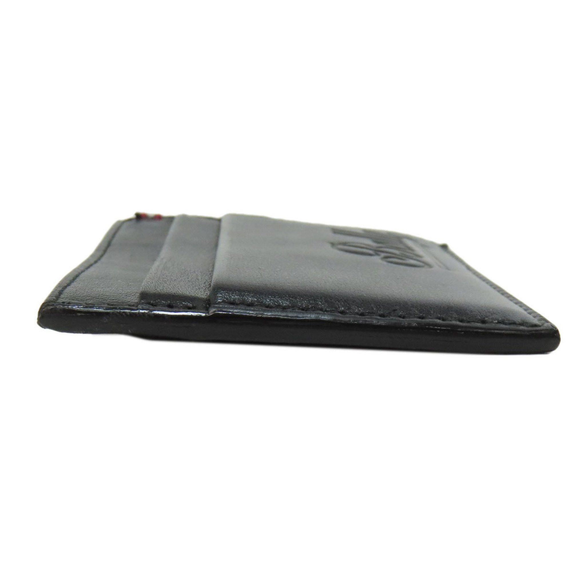 Bally BALLY Business Card Holder/Card Case Leather Women's Size ONE SIZE - 3 Thumbnail