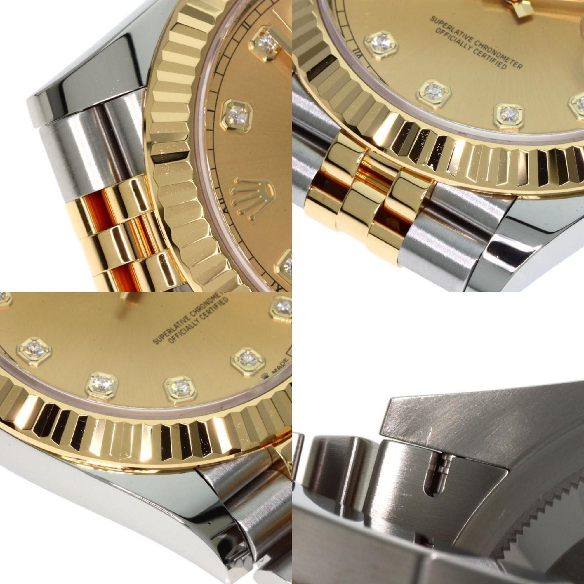 Rolex Rolex 126333G Datejust 41 10P Diamond Watch Stainless Steel SSxK18YG Men's ROLEX Size ONE SIZE - 8 Thumbnail