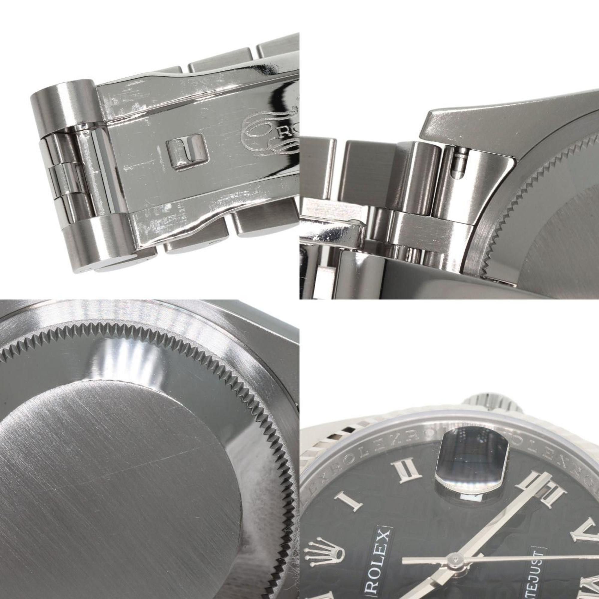 Rolex Rolex 116234 Datejust Watch Stainless Steel SS K18WG Men's ROLEX Size ONE SIZE - 10 Thumbnail