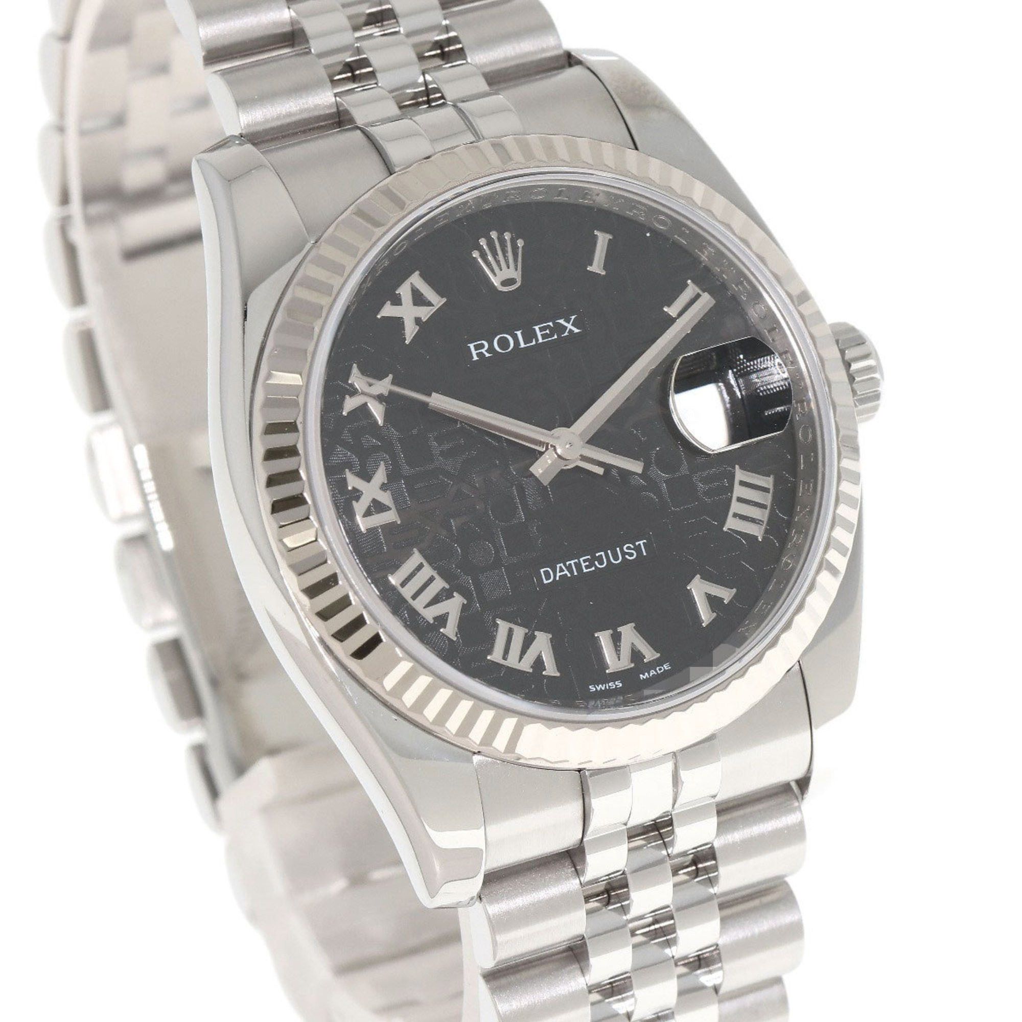 Rolex Rolex 116234 Datejust Watch Stainless Steel SS K18WG Men's ROLEX Size ONE SIZE - 4 Thumbnail