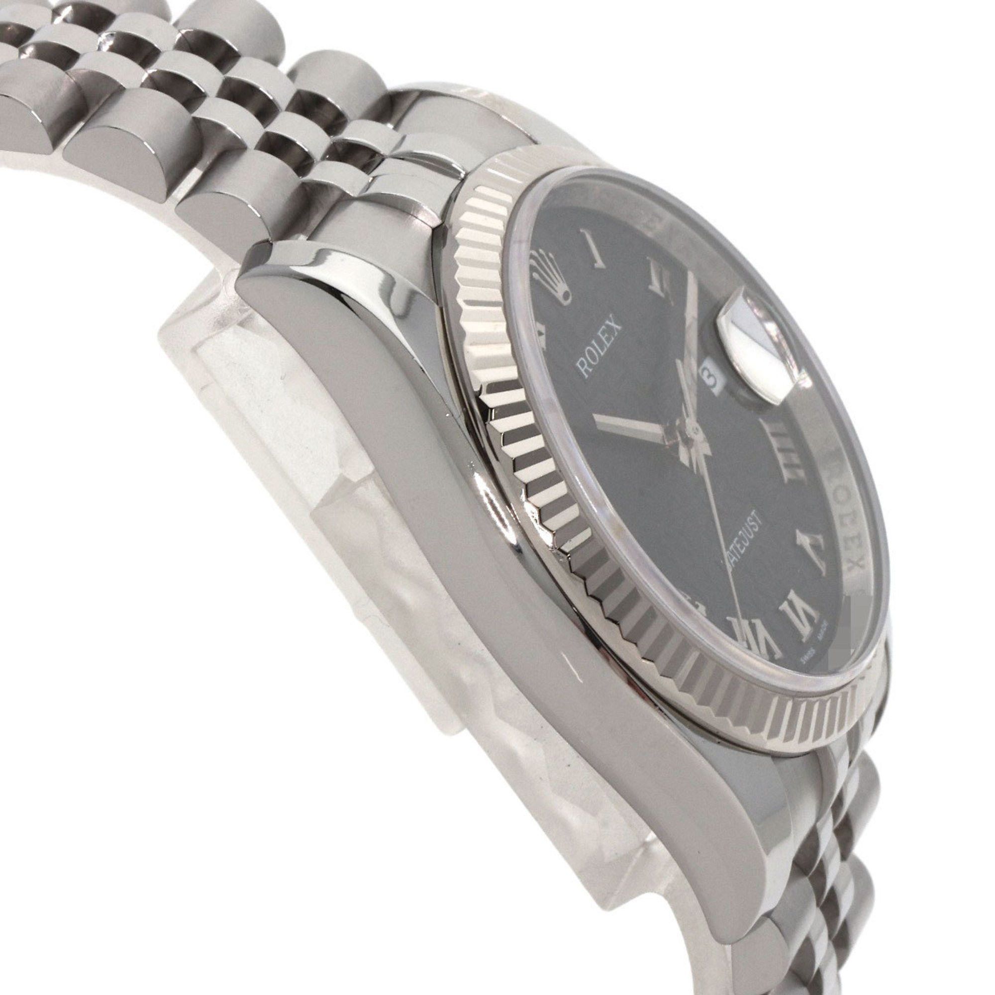 Rolex Rolex 116234 Datejust Watch Stainless Steel SS K18WG Men's ROLEX Size ONE SIZE - 6 Thumbnail