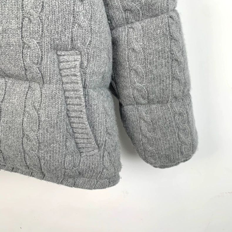 Miu Miu MiuMiu gray logo embossed hooded jacket Size US XS / EU 42 / 0 - 4 Thumbnail