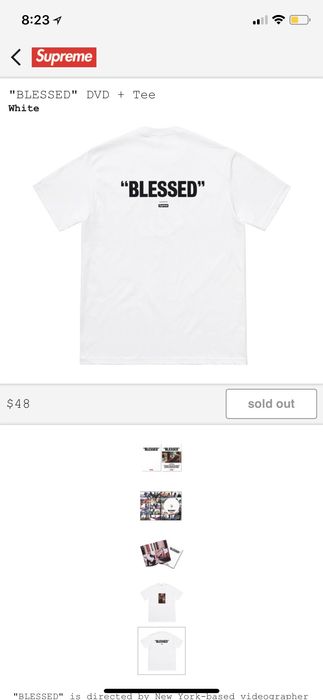 Supreme Supreme “BLESSED” Tee | Grailed