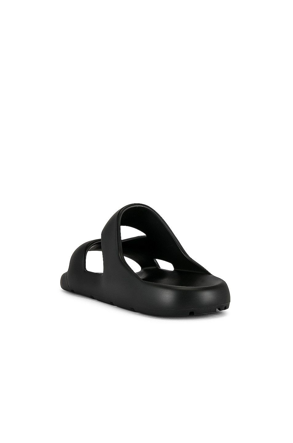 Bottega Veneta Band Rubber Slide Sandals in black Size US 9 / EU 42 - 3 Thumbnail