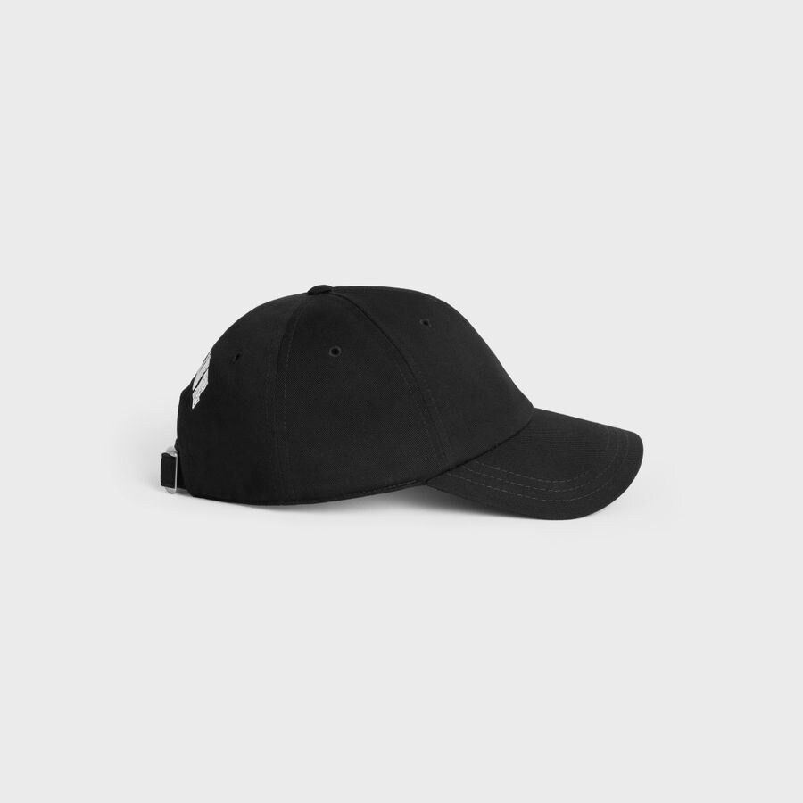 Celine SOFT BASEBALL CAP IN COTTON Size ONE SIZE - 4 Thumbnail