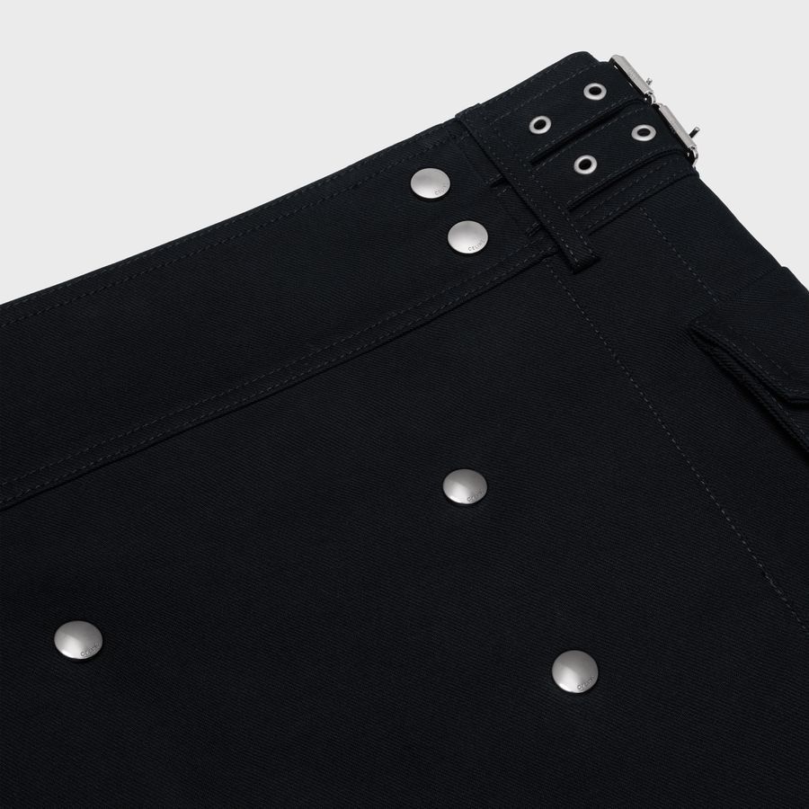 Celine KILT SKIRT IN COTTON TWILL Size US 32 / EU 48 - 3 Thumbnail
