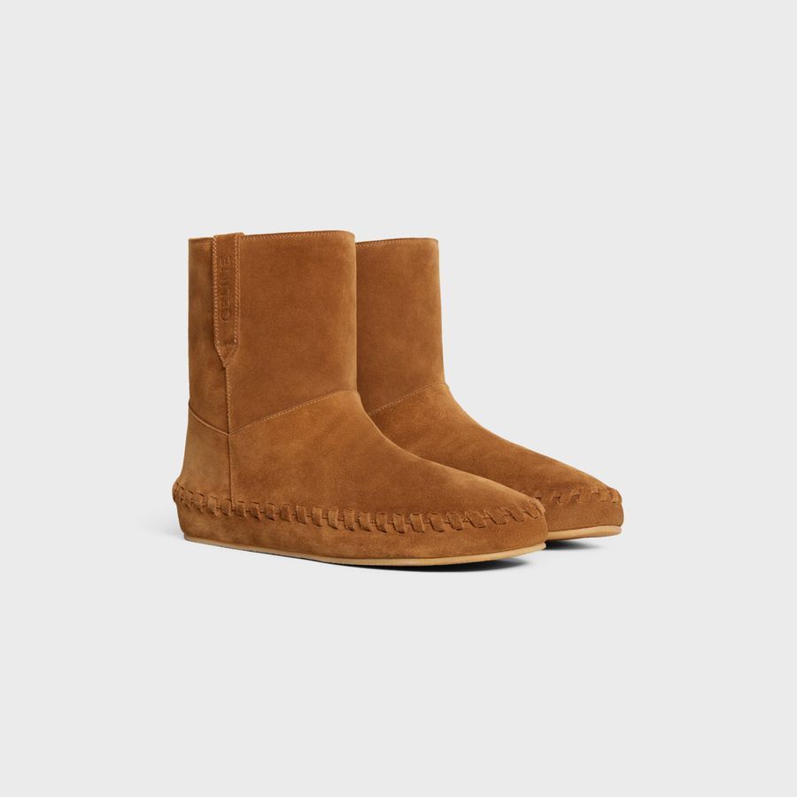 Celine CELINE MARLOU BOOT IN SUEDE CALFSKIN Size US 11 / EU 44 - 2 Thumbnail