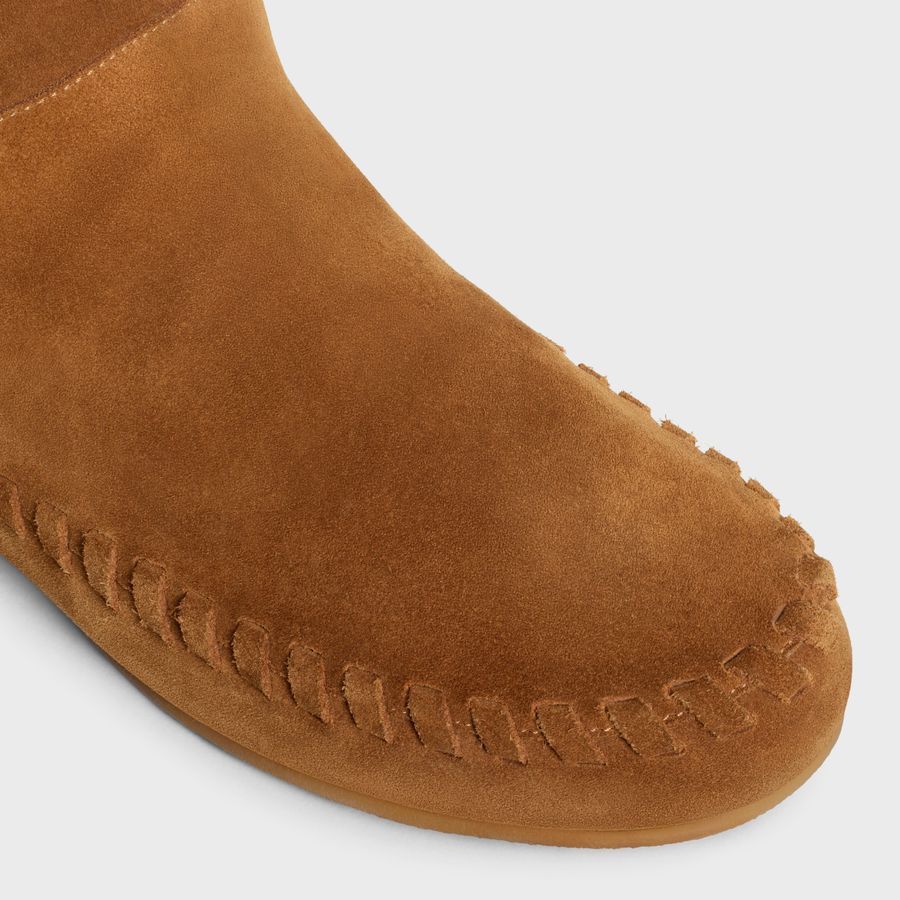 Celine CELINE MARLOU BOOT IN SUEDE CALFSKIN Size US 11 / EU 44 - 4 Thumbnail