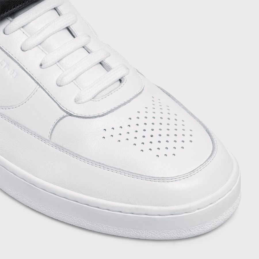 Celine CT-03 CELINE TRAINER HIGH SNEAKER WITH SCRATCH IN CALFSKIN Size US 10 / EU 43 - 4 Thumbnail