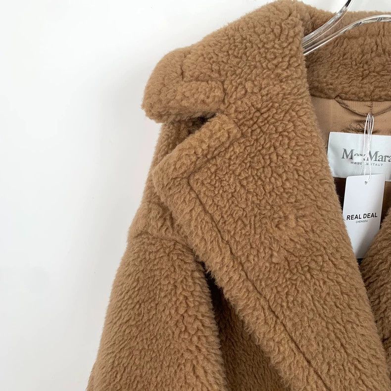 Max Mara Maxmara brown camel wool Teddy coat coat Size US S / EU 44-46 / 1 - 3 Thumbnail