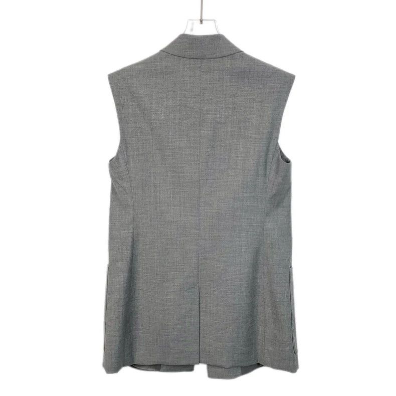 Max Mara Maxmara grey lapel wool suit waistcoat Size US S / EU 44-46 / 1 - 2 Thumbnail