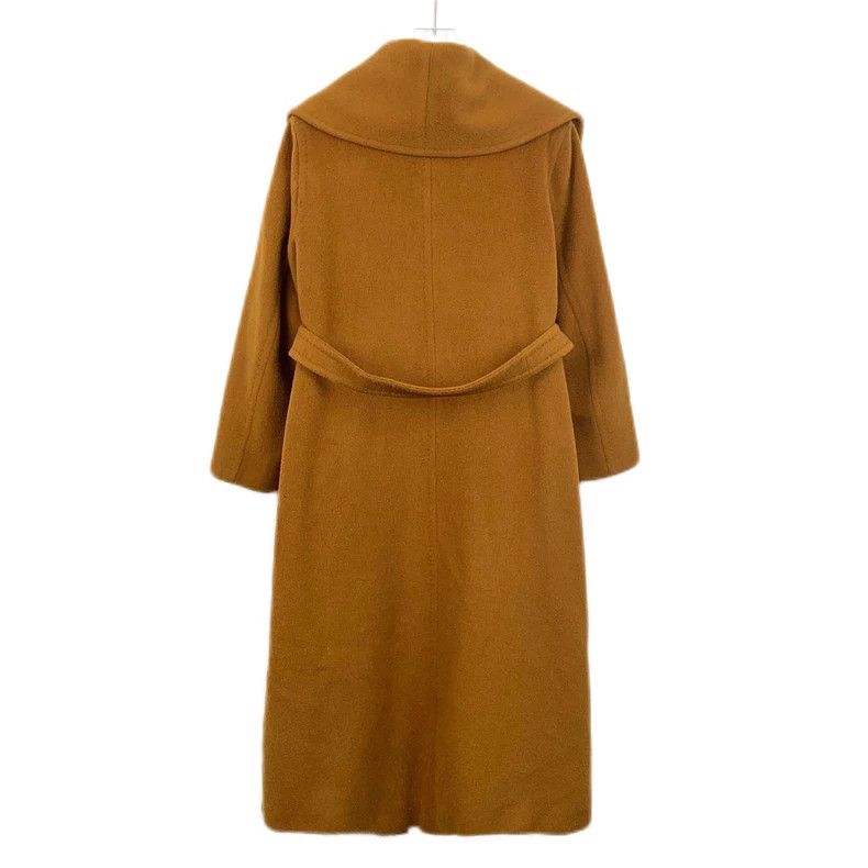 Max Mara Maxmara caramelized camel hair lapel belt coat coat Size US M / EU 48-50 / 2 - 2 Thumbnail