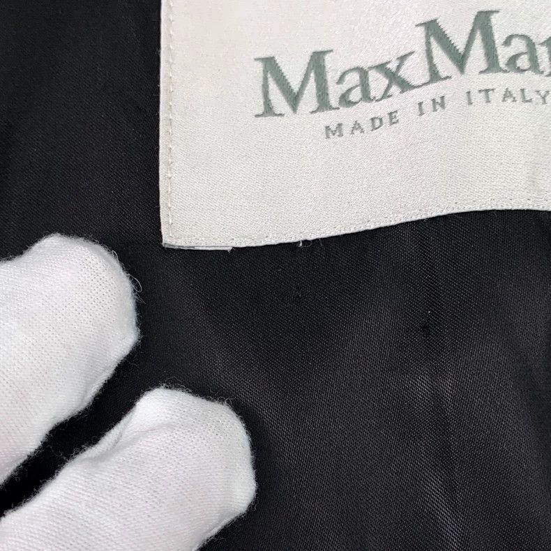 Max Mara Maxmara black sheepwool hooded coat Size US XS / EU 42 / 0 - 8 Thumbnail