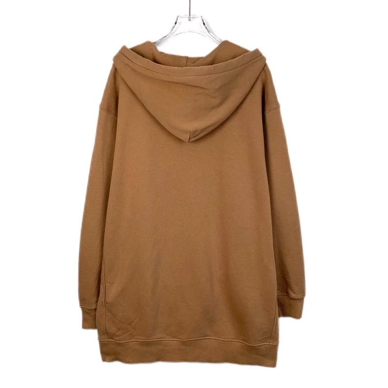 Max Mara Maxmara brown logo letters hooded long-sleeved hoodie Size US S / EU 44-46 / 1 - 2 Thumbnail