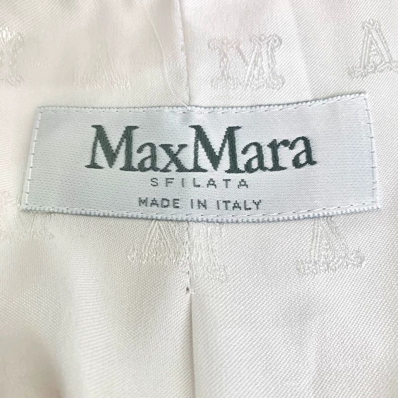 Max Mara Maxmara Show white cotton zipper Jacket Jacket 38 Size US S / EU 44-46 / 1 - 5 Thumbnail