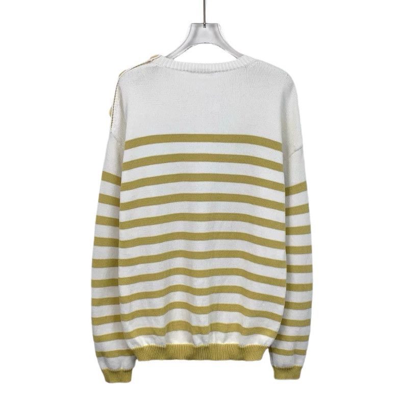 Max Mara Maxmara white sweater Size US L / EU 52-54 / 3 - 2 Thumbnail