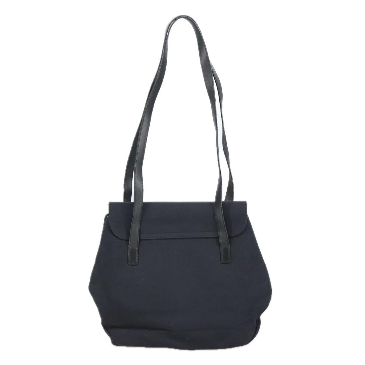 Salvatore Ferragamo Vara Black Canvas Shoulder Bag (Pre-Owned) Size ONE SIZE - 2 Thumbnail