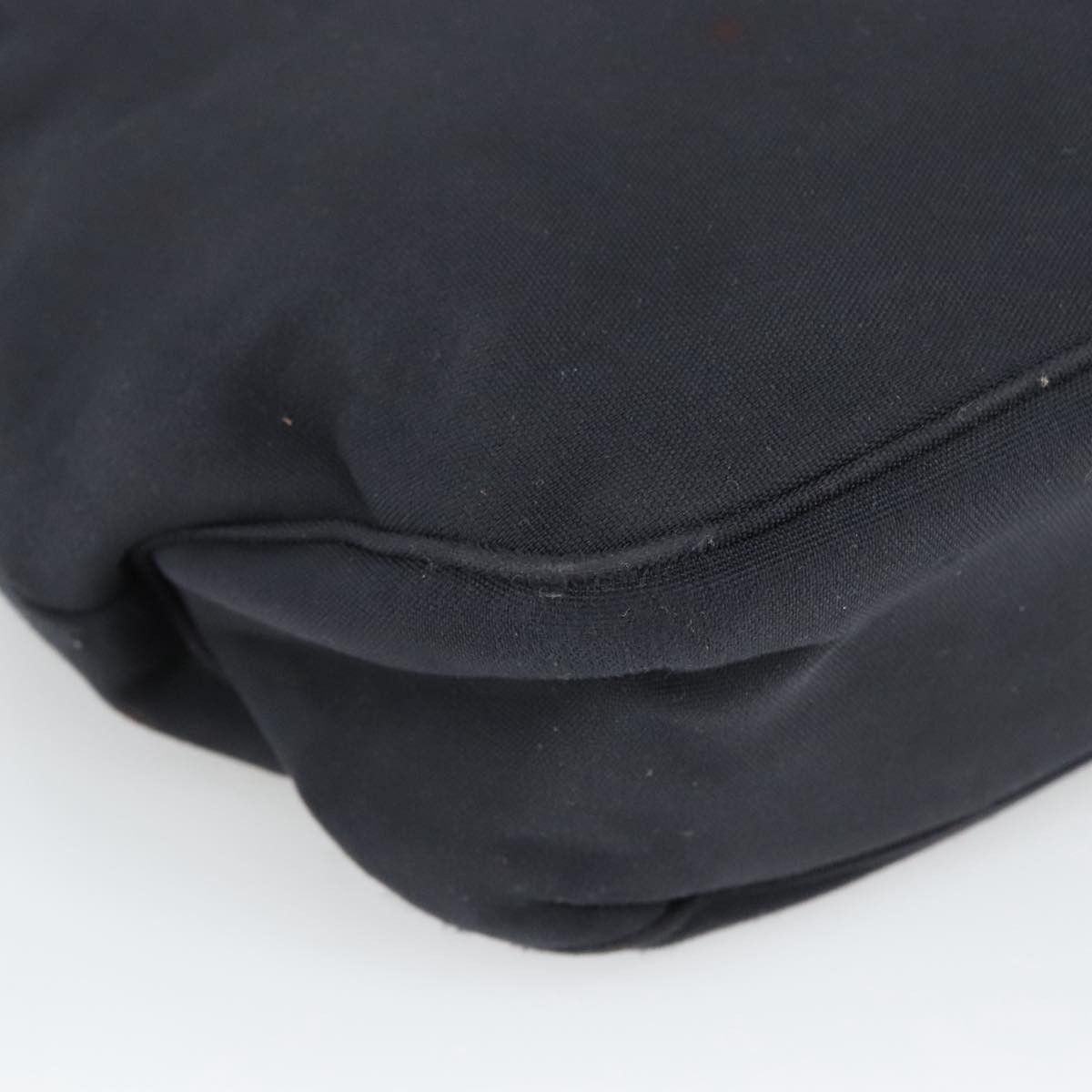 Salvatore Ferragamo Vara Black Canvas Shoulder Bag (Pre-Owned) Size ONE SIZE - 9 Thumbnail