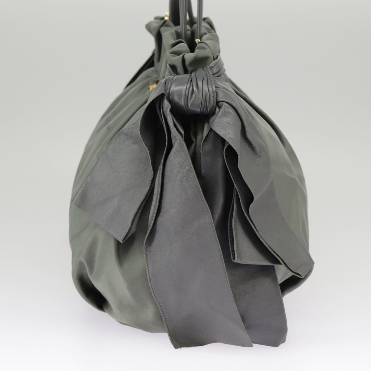 Prada Re-Nylon Khaki Synthetic Handbag (Pre-Owned) Size ONE SIZE - 3 Thumbnail