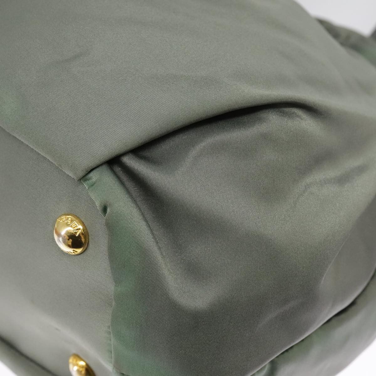 Prada Re-Nylon Khaki Synthetic Handbag (Pre-Owned) Size ONE SIZE - 10 Thumbnail