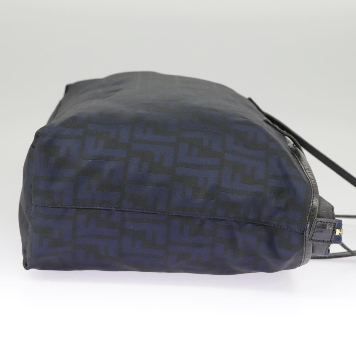 Fendi Navy Canvas Tote Bag (Pre-Owned) Size ONE SIZE - 4 Thumbnail