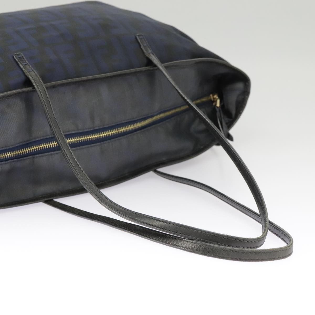 Fendi Navy Canvas Tote Bag (Pre-Owned) Size ONE SIZE - 5 Thumbnail