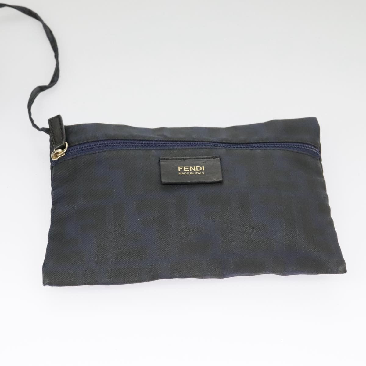 Fendi Navy Canvas Tote Bag (Pre-Owned) Size ONE SIZE - 19 Thumbnail
