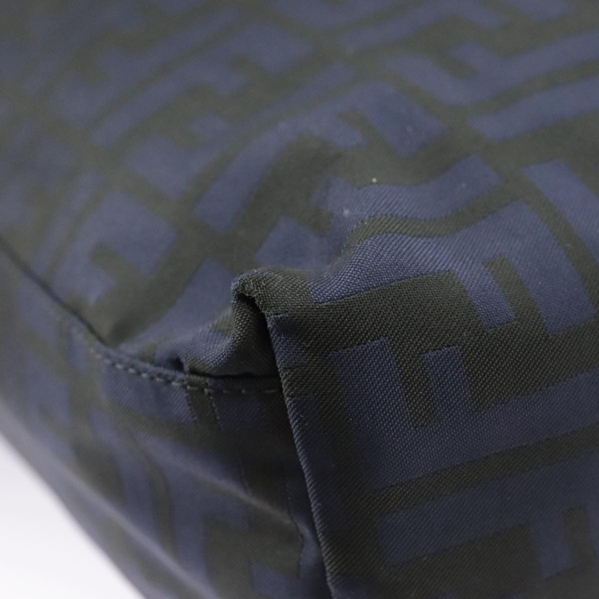 Fendi Navy Canvas Tote Bag (Pre-Owned) Size ONE SIZE - 10 Thumbnail