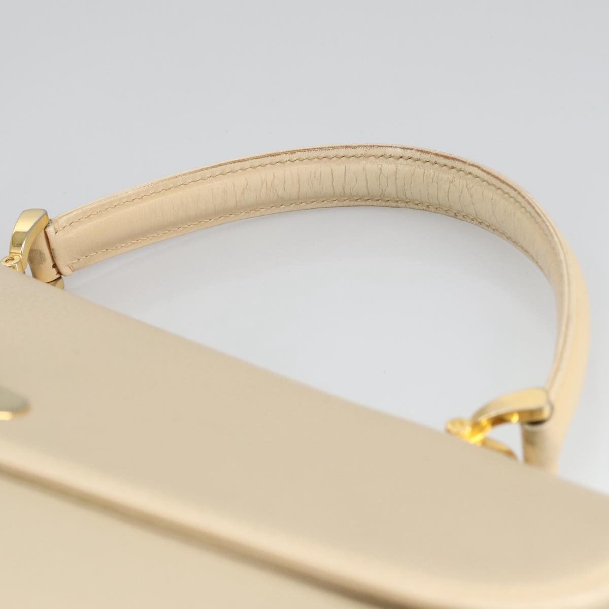 Bally Beige Leather Handbag (Pre-Owned) Size ONE SIZE - 6 Thumbnail