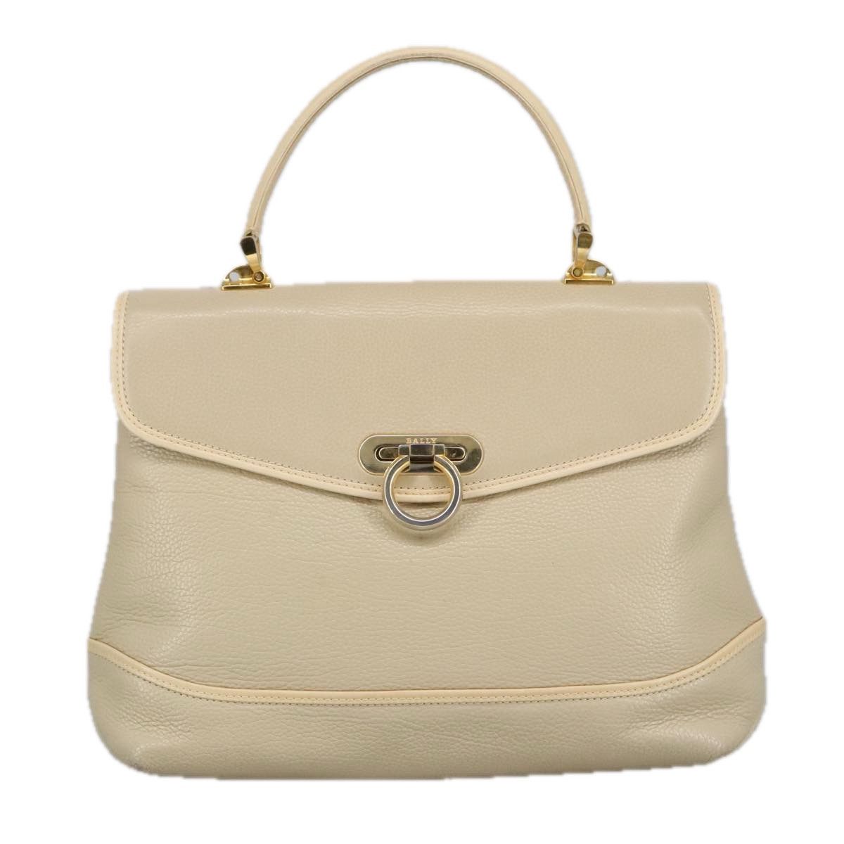 Bally Beige Leather Handbag (Pre-Owned) Size ONE SIZE - 17 Thumbnail
