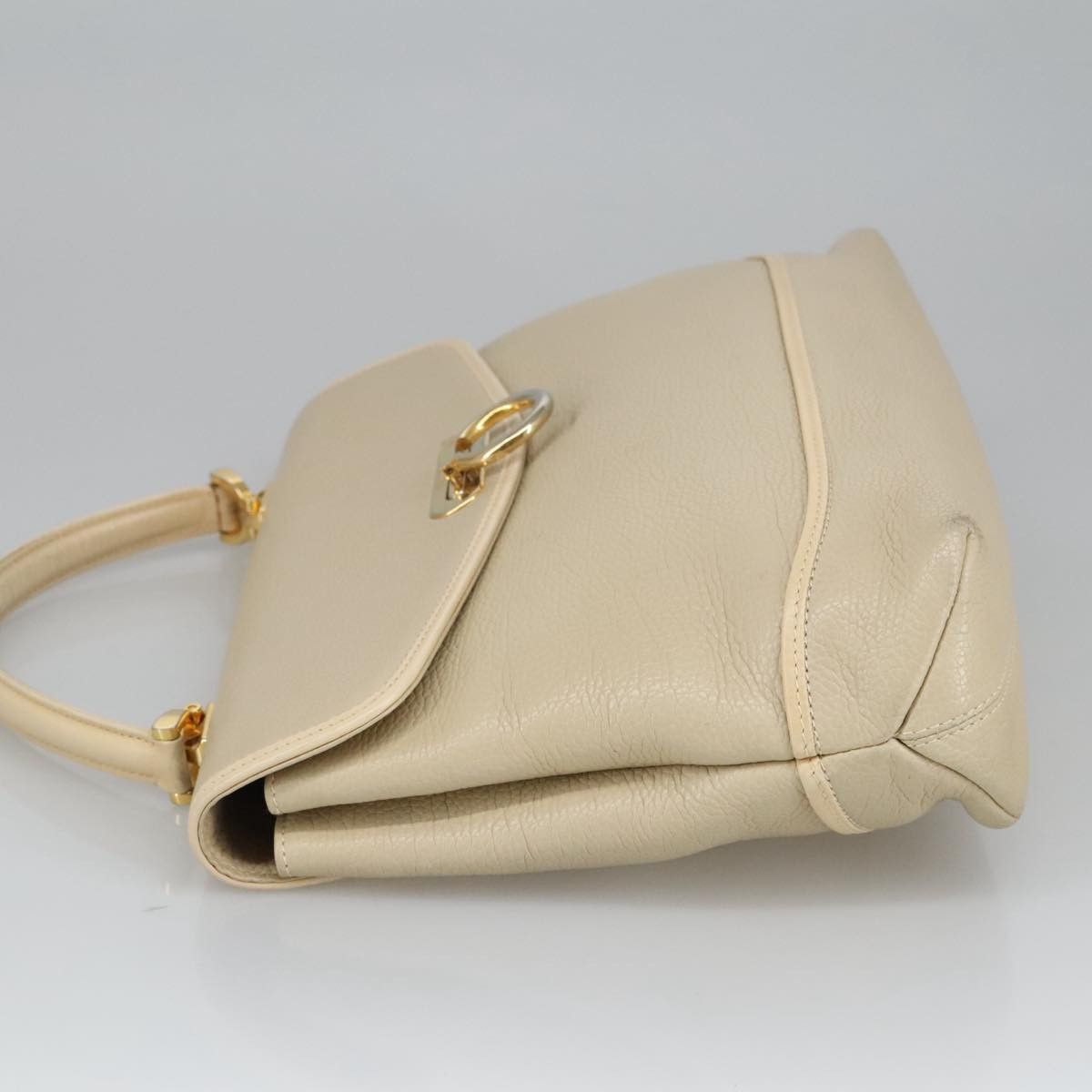 Bally Beige Leather Handbag (Pre-Owned) Size ONE SIZE - 4 Thumbnail