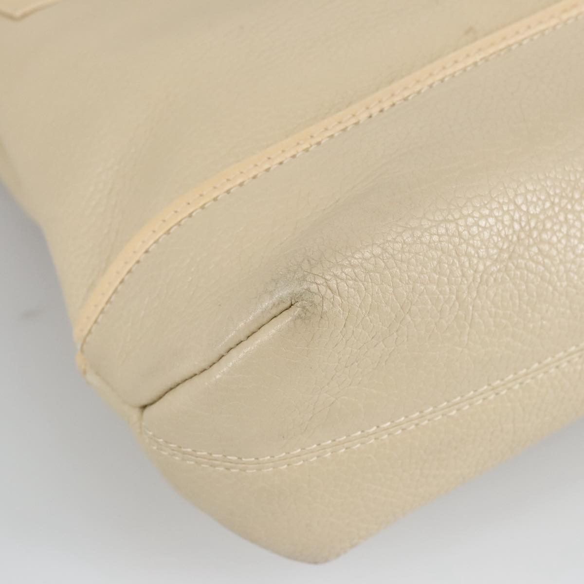 Bally Beige Leather Handbag (Pre-Owned) Size ONE SIZE - 10 Thumbnail