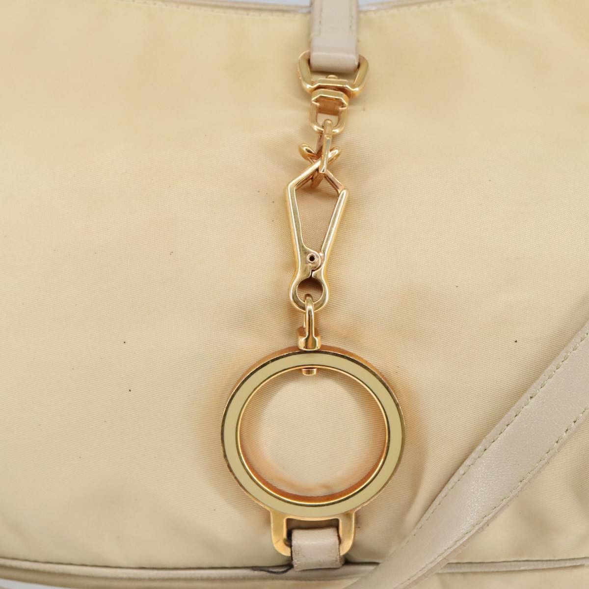 Prada Re-Nylon Beige Synthetic Shoulder Bag (Pre-Owned) Size ONE SIZE - 11 Thumbnail