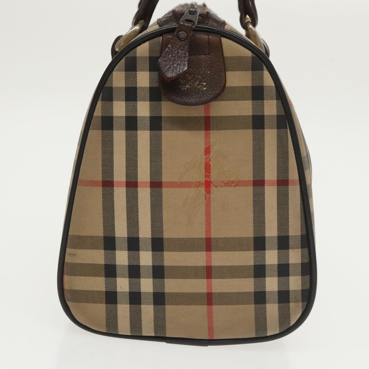 Burberry Nova Check Beige Canvas Travel Bag (Pre-Owned) Size ONE SIZE - 3 Thumbnail